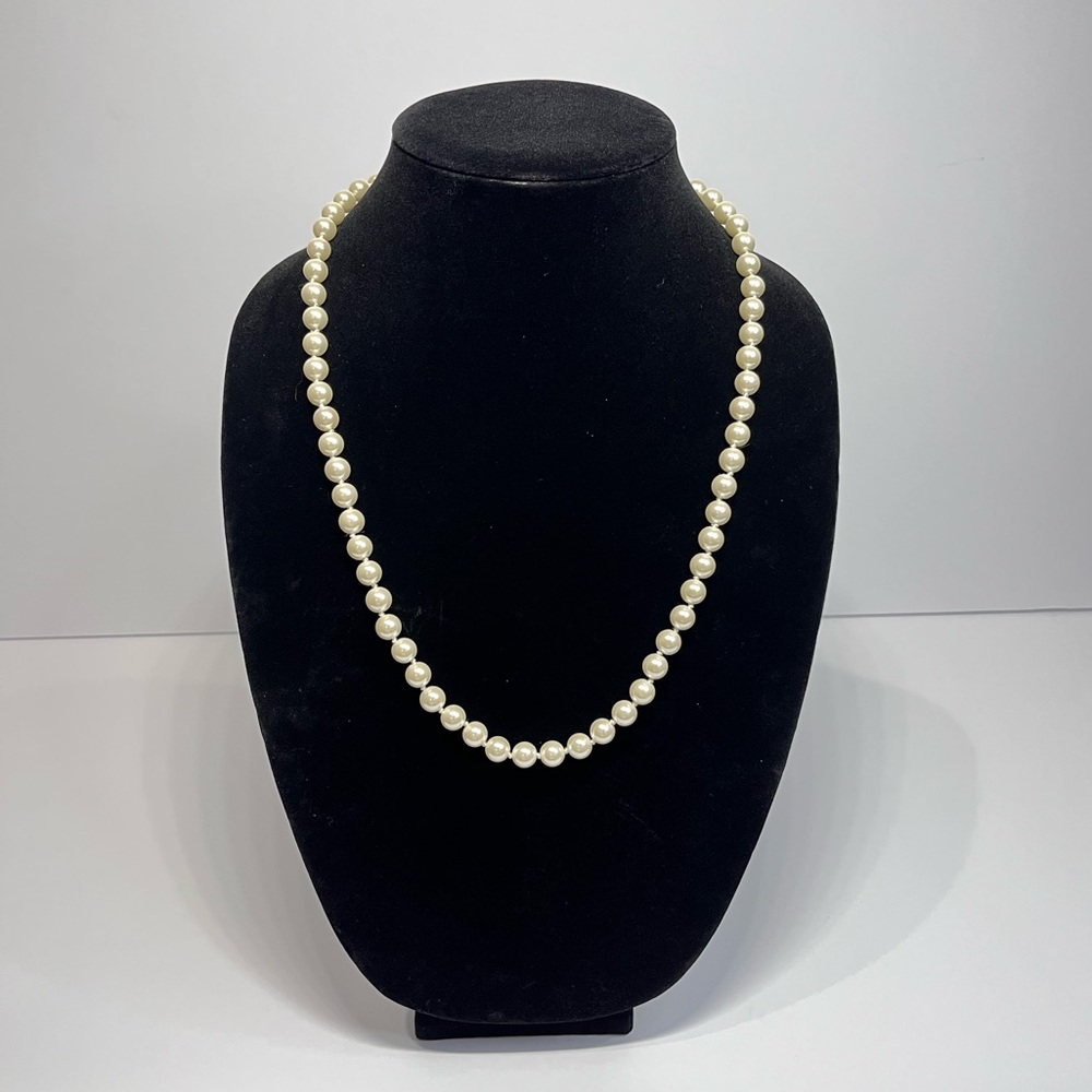 Charter Club 8MM 24” Pearl Necklace - NWT